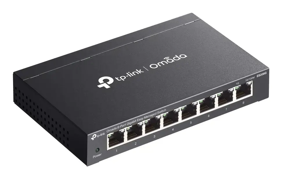 TP‑Link Omada ES208G управляемый L2 8‑портовый Gigabit Photo 4