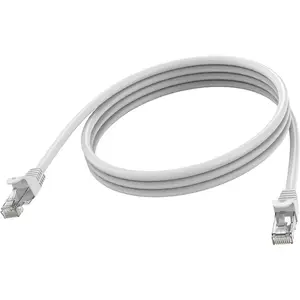 Tīkla kabelis Vision TC 2MCAT6A 2m Cat6a U/UTP Balts