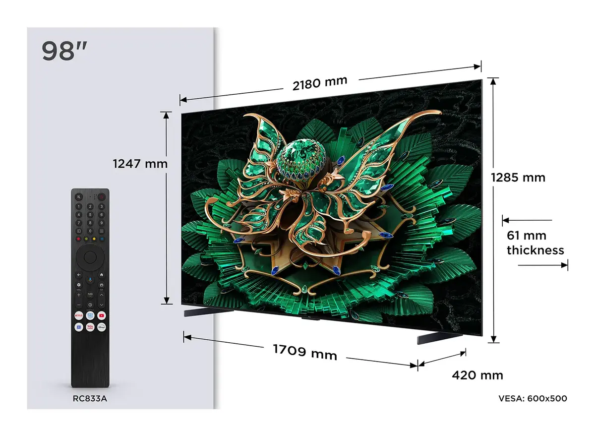Television TCL 98C7K Photo 11