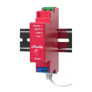 Cietvielu relejs Shelly Pro 1PM Rozā 16A 110-240V