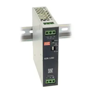 DIN-рейковый блок питания mean well XDR-120E-12, однотактный 12В 10А, 120Вт