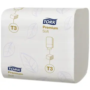 Туалетная бумага Tork 114273 Белая 110мм x 95мм 179г