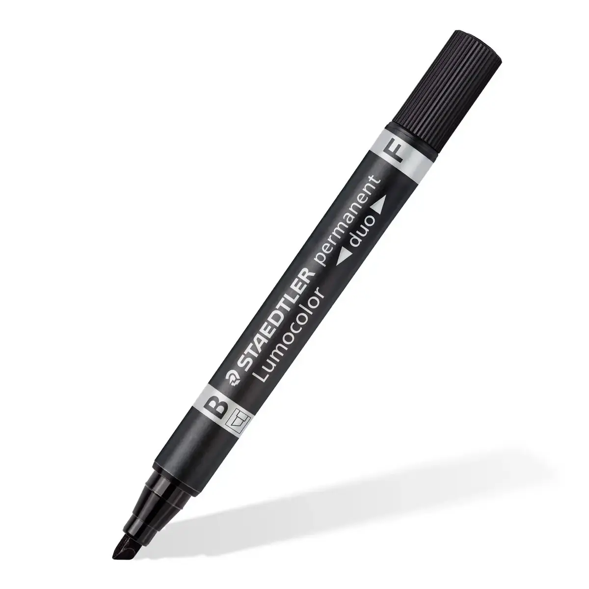 Маркер постоянный Staedtler Lumocolor permanent duo 348 B Photo 2