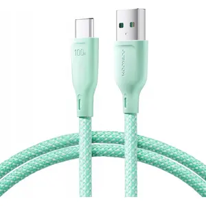 Кабель USB-A — USB-C Joyroom JYR794 1 м, зелёный