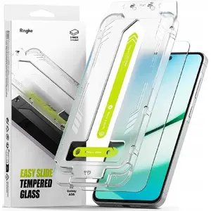 Tempered Glass Screen Protector Ringke Easy Slide 2-Pack for Samsung Galaxy A56 5G — Clear