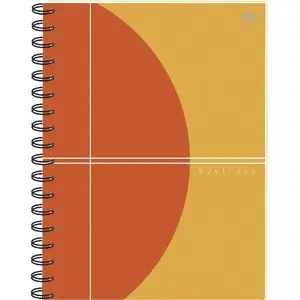 Notebook A5 INTERDRUK KOŁOZA580M — squared grid, 80 sheets, ring-bound