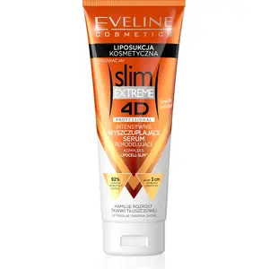 Сыворотка для похудения Eveline 4D slim EXTREME 250 мл — интенсивный препарат для коррекции фигуры