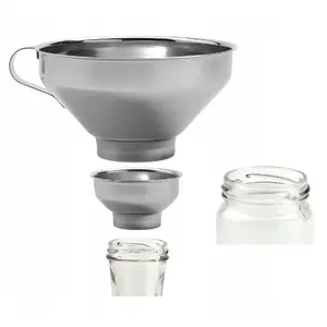 Funnel de buyer D-3356-00, diameter 3.5→6 cm, stainless steel kitchen funnel