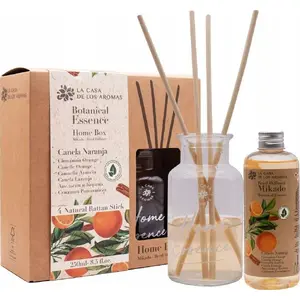 Air freshener diffuser LA CASA DE LOS AROMAS Botanical Essence reed diffuser Cinnamon & Orange 250 ml