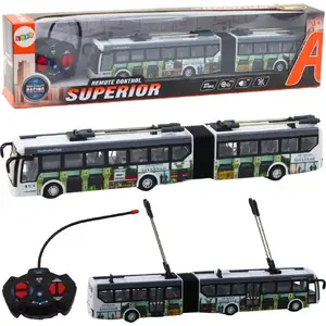 Remote Control City Trolleybus LEANToys model 24735 with RC control and lights