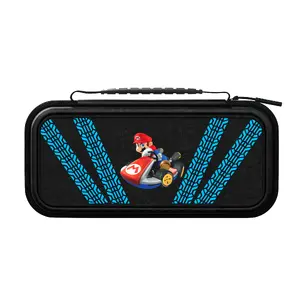 Cieta ceļojumu soma PDP Travel Case Plus GLOW: Kart Drift priekš Nintendo Switch, Switch Lite, Switch OLED, daudzkrāsains
