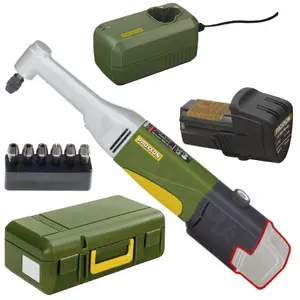 Cordless Angle Drill Proxxon LWB/A — Proxxon LWB/A battery-powered angle drill set