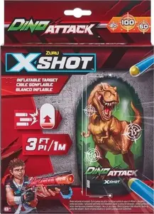 Inflatable Dino Attack Target Toy by Zuru - Dinozaur Play Inflatable (model GXP-892803)