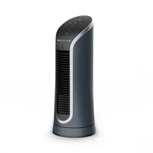 Tower fan ROWENTA Eole Compact VU6220F0 — household table fan, 11 W power, black