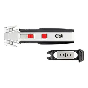 Utility Knife Wedo 78 888 Black Red Silver Snap-off Blade 50mm Width 175mm Length
