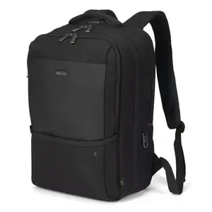 Portfelis DICOTA D32163-RPET 43.9 cm 17.3 collas Melns