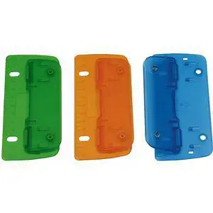 File Storage Box Wedo 67899 Plastic Blue Orange Pink 3 Sheets
