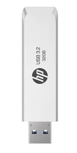 USB‑накопитель HP HPFD819W-A-32 32 ГБ USB Type‑A 3.2 Gen 2 (3.1 Gen 2) Серебристый Slide