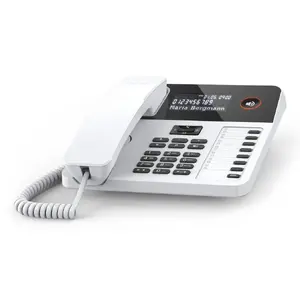 Аналоговый телефон Gigaset DESK 600 Caller ID Белый Провода 100 записей