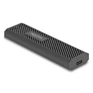 SSD enclosure DeLOCK 42031 Black M.2 PCIe SATA 20 Gbit/s