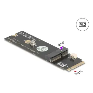 DeLOCK 64344 Internal M.2 Adapter Male Black 22x80x5mm