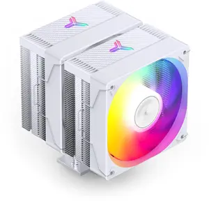 CPU cooler Jonsbo CR-3000E Dual-Tower ARGB White, dual-tower air cooler with ARGB lighting