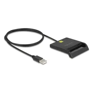 Smart Card Reader DeLOCK 91724 USB Type-A Black