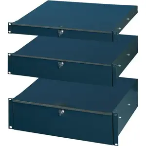 19" ящик 3U SCHROFF RAL7021 модель 20110182 для монтажа в 19" шкаф