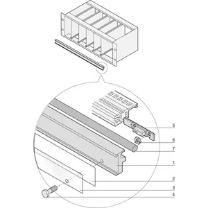 Central locking Pro 84TE Schroff 24560167 chassis locking mechanism for electronics enclosures
