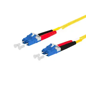 Fibre optic cable METZ CONNECT 151P1JOJO70E LC I-V(ZN) H 7 m Yellow