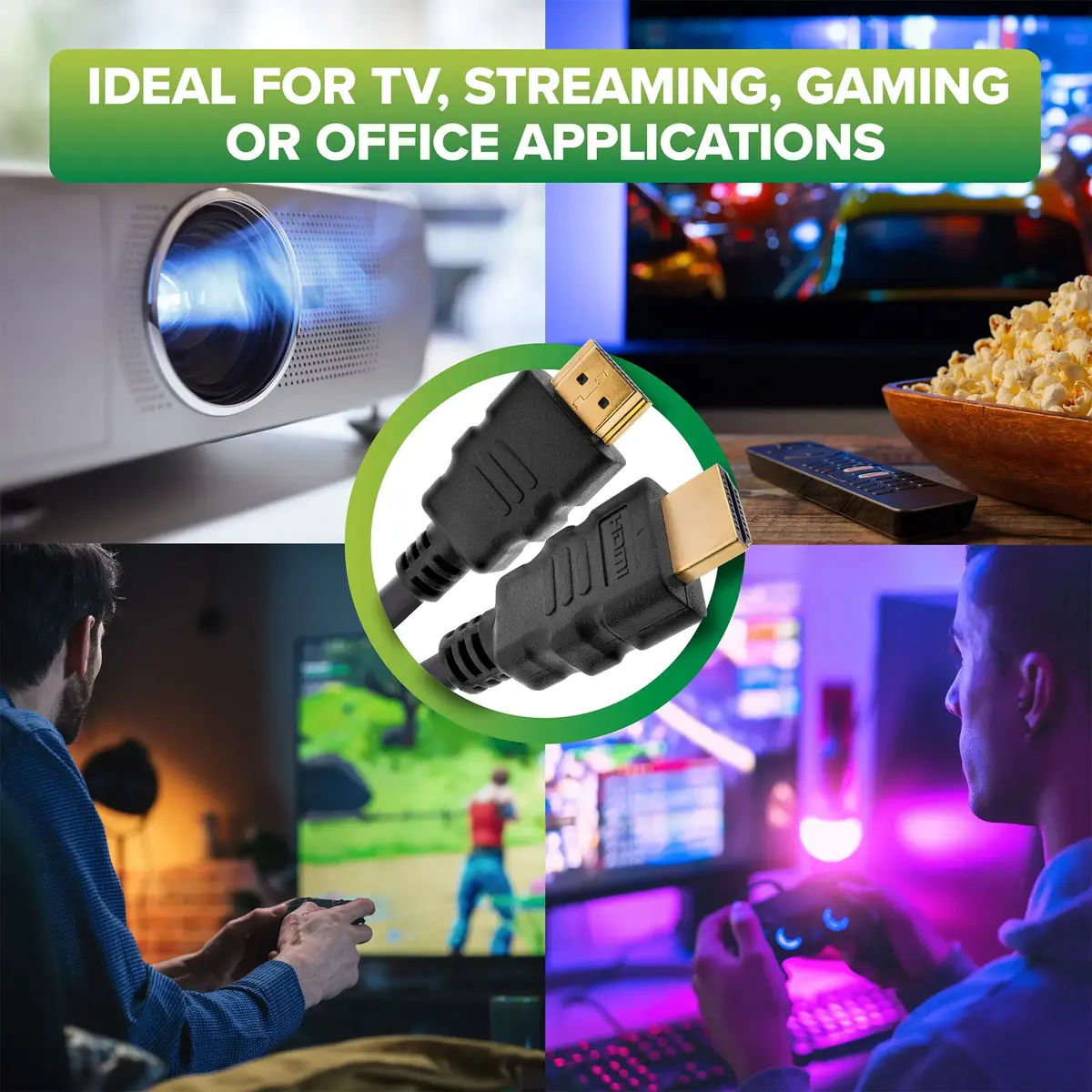 InLine HDMI kabelis HDMI High Speed ar Ethernet Photo 5