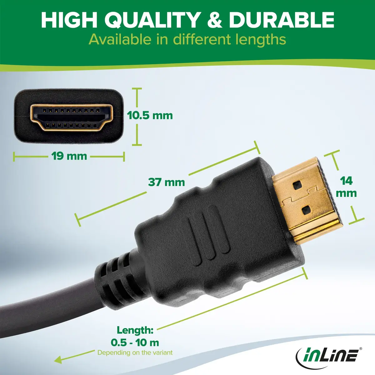 InLine HDMI kabelis HDMI High Speed ar Ethernet Photo 6