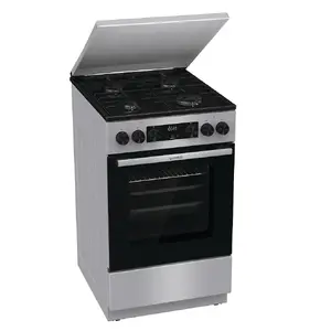 Elektriskā plīts virsma Gorenje MEKS5121SM ar 5 gatavošanas zonām, 1,2 kW, enerģijas klase A