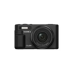 Компактная камера Yashica City 200 72 МП CMOS 10x Оптический Зум Черный