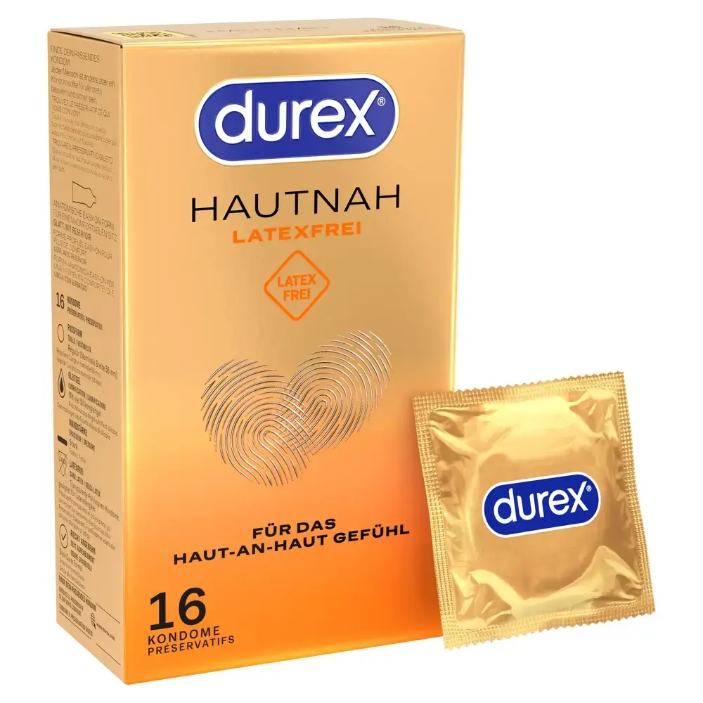 Prezervatīvi Durex Hautnah bez lateksa 16 gab. Photo 2