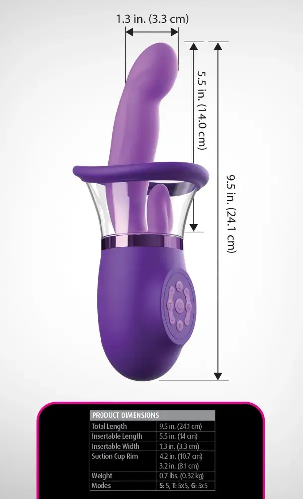Вибратор Fantasy For Her Pleasure Pro Plus Photo 5