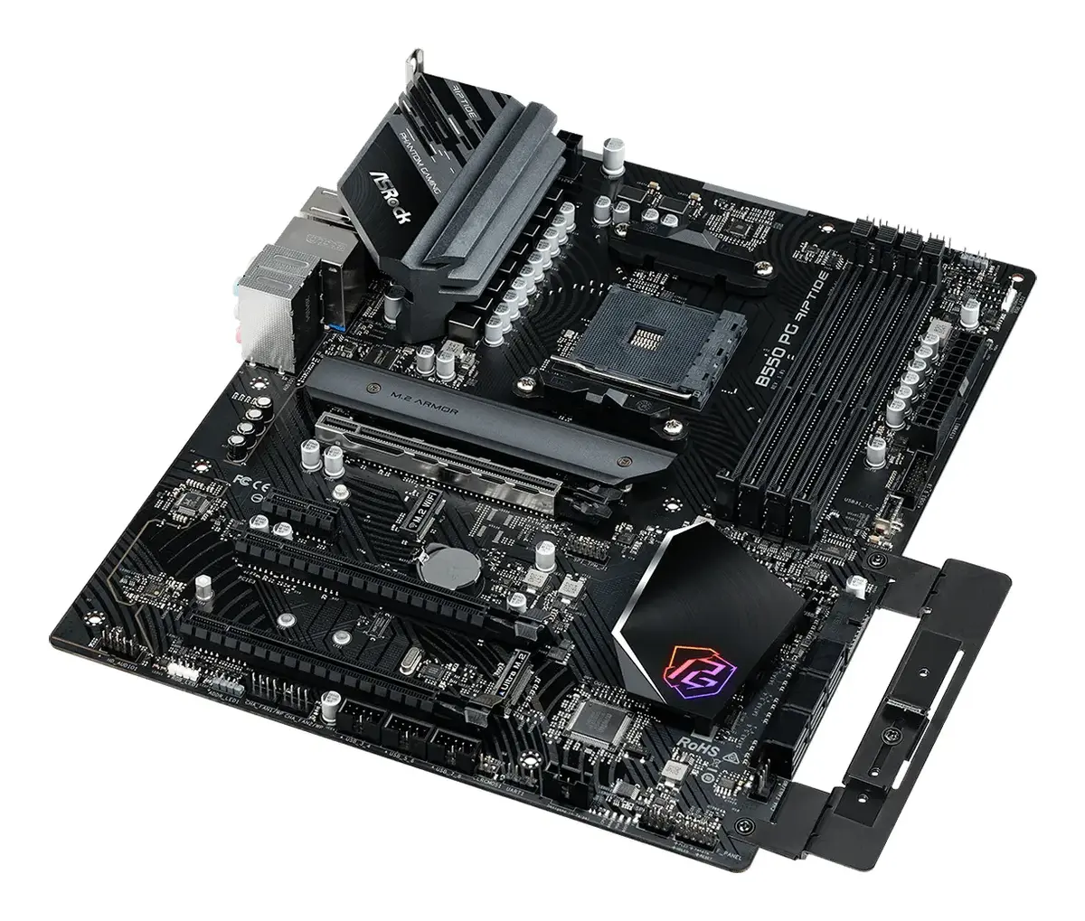 Материнская плата Asrock B550 PG Riptide, 90-MXBGH0-A0UAYZ Photo 2