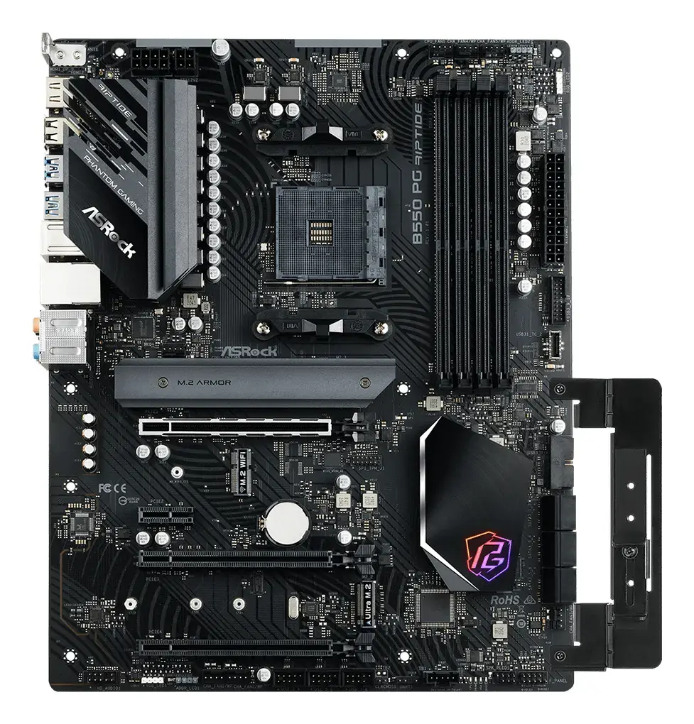 Материнская плата Asrock B550 PG Riptide, 90-MXBGH0-A0UAYZ Photo 6