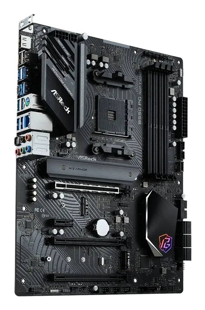 Материнская плата Asrock B550 PG Riptide, 90-MXBGH0-A0UAYZ Photo 7
