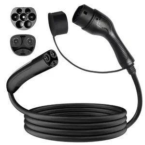 Кабель для зарядки электромобиля EVCharge AUX1675T2 Type 2–Type 2 11 кВт 16 A 5 м
