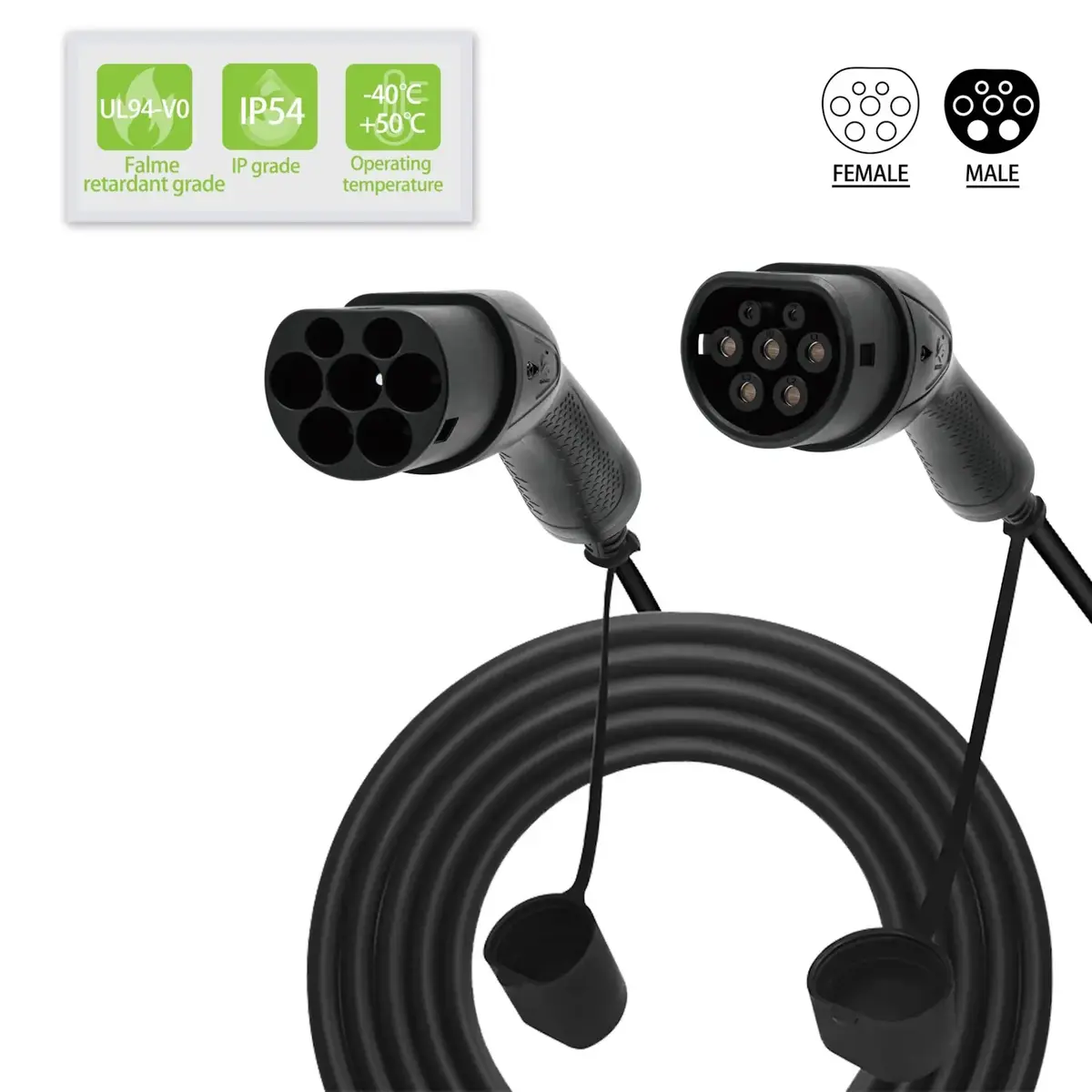 EVCharge AUX1675T2 Type 2–Type 2 11 кВт 5 м Photo 5