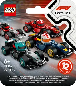 LEGO collectible Minifigures F1 Racing Car set 71049 — assorted model, construction toy