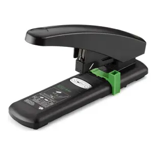 Binding machine NOVUS B40 re+new black – manual comb binder for up to 100 sheets