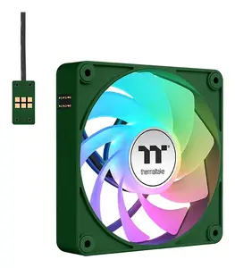 Вентилятор для корпуса Thermaltake CT120 EX Reverse ARGB Sync ПК 12 см Зеленый 3 шт. 500-2000 об/мин Гидравлический подшипник