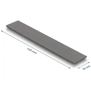 Thermal pad DeLOCK 18469 3.2 W/m·K Grey 20x120x1.5 mm