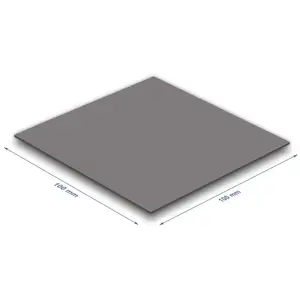 Thermal pad DeLOCK 18472 3.2 W/m·K Grey 100x100x1 mm