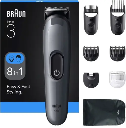 Braun Series 3 AIO3540 matu trimmeris Photo 2