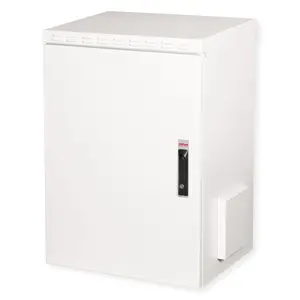 Wall mounted rack ROLINE Pro 16 U 600x450 IP55 outdoor grey