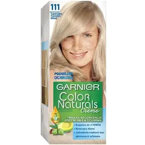 Permanent Hair Color Cream GARNIER Color Naturals No. 111 Super Light Ash Blonde, single-use tube