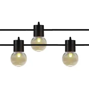 Decorative lamp string ArtFlow G4x12 0.5W 220-240V 8.5m